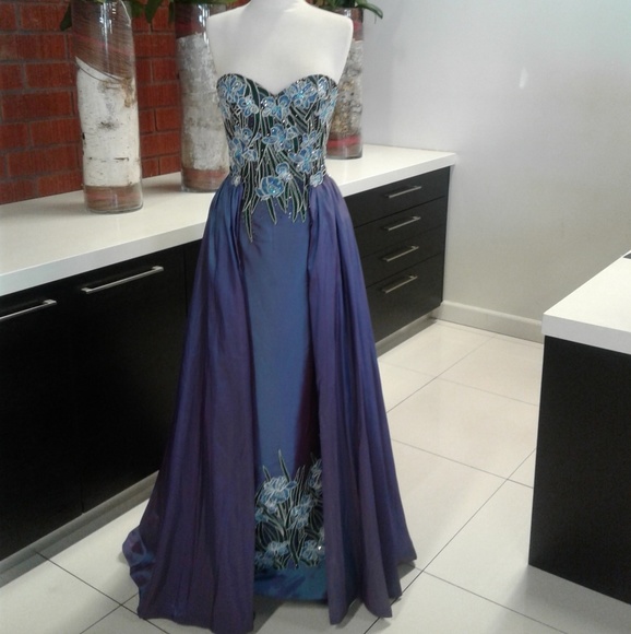 Ellie Wilde EW117076 Slate/Multi - Picture 1 of 8